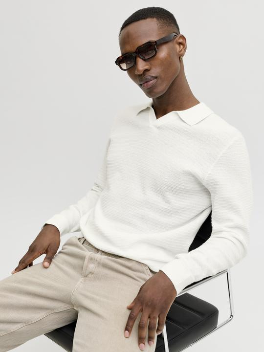 Produktbild Jack & Jones Jprbluriley Knit Split Neck Ls Sn (S)