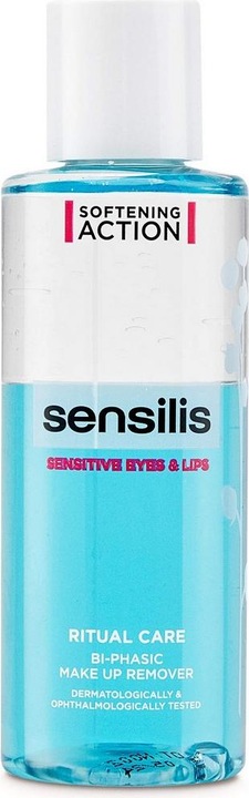 Actual product image Sensilis Ritual Care Bi phasic Make Up Remover Eyes Lips 150ml (Make-up remover, 150 ml)