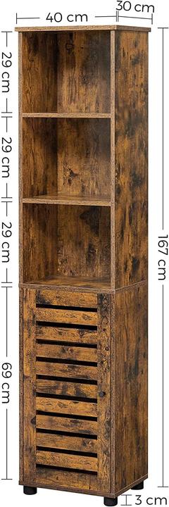 Immagine prodotto Vasagle Christopher (40 x 30 x 167 cm)