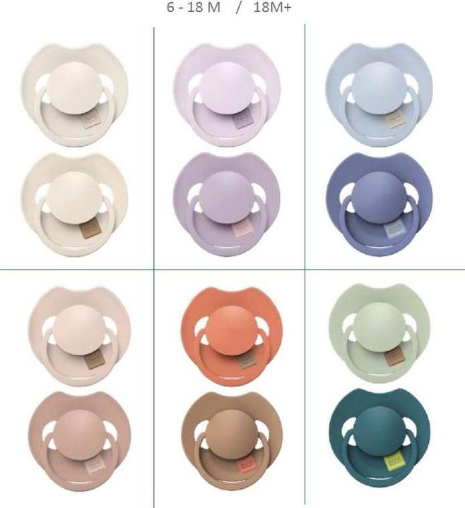 Actual product image Difrax 2 Nuggi Dynamic PRIME 6/18M (2x, 6 - 18 Months)