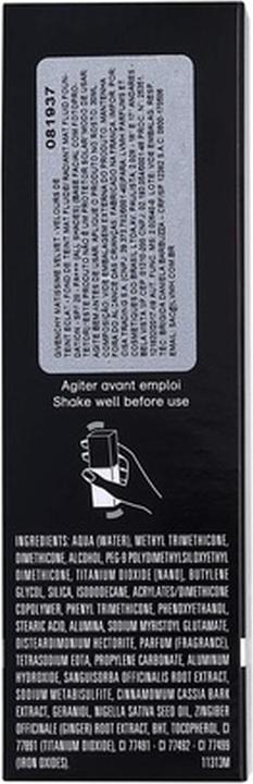 Actual product image Givenchy Matissime Velvet Fluide Foundation 30ml 07 Mat Ginger (7)