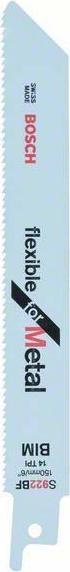 Actual product image Bosch Professional Zubehör Sabre saw blade S 922 BF, Flexible for Metal, pack of 2