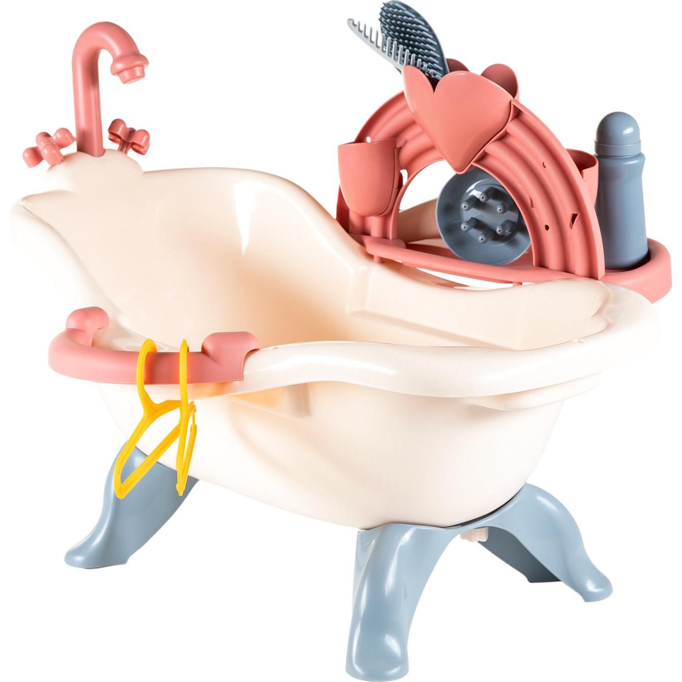 Thumbnail - Polesie Cavallino Puppenbadeset Pastell, 15-tlg.