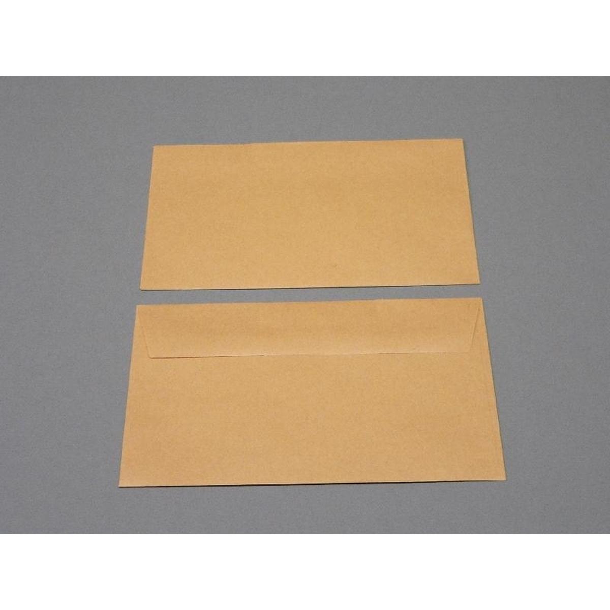 Thumbnail - Blanke, Briefumschlag, Briefumschläge 89x152mm 70g/qm gummiert VE=1000 Stück braun (1000 x)