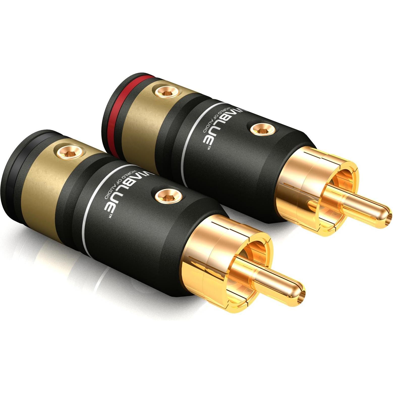 Thumbnail - ViaBlue NF-S1 Quattro Silver RCA - T6S (0.50 m), Audio Kabel