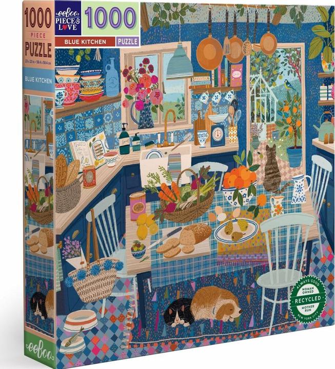 Immagine prodotto Eeboo Cucina blu (1000 pezzi)
