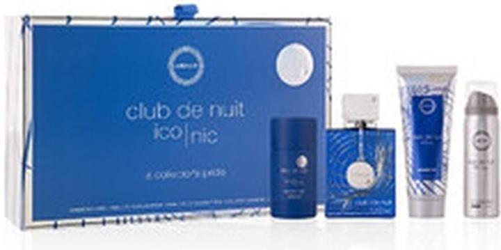 Actual product image Armaf Club De Nuit Blue Iconic - EDP 105 ml + solid deodorant 75 g + spray deodorant 50 ml + (Perfume set)