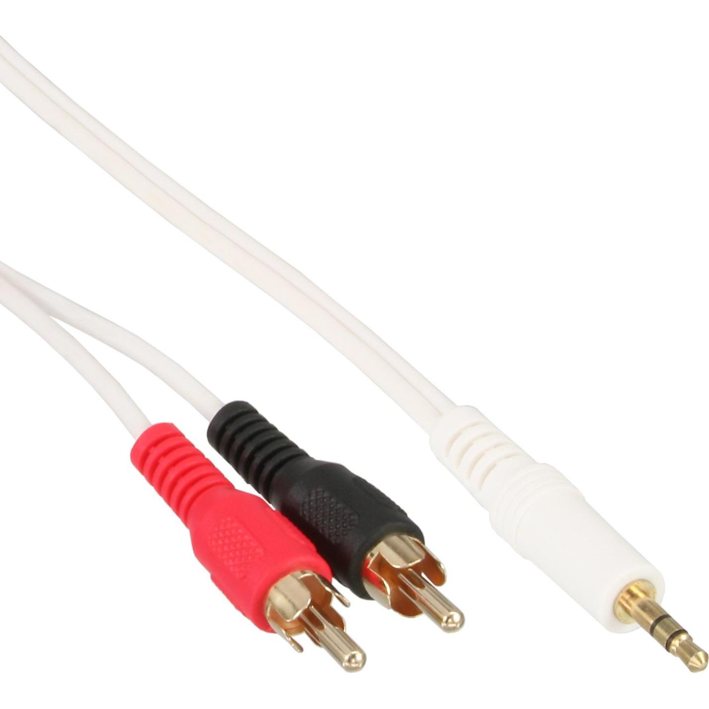 InLine 3.5mm – Cinch (7.50 m, Cinch, 3.5mm Klinke (AUX)), Audio Kabel