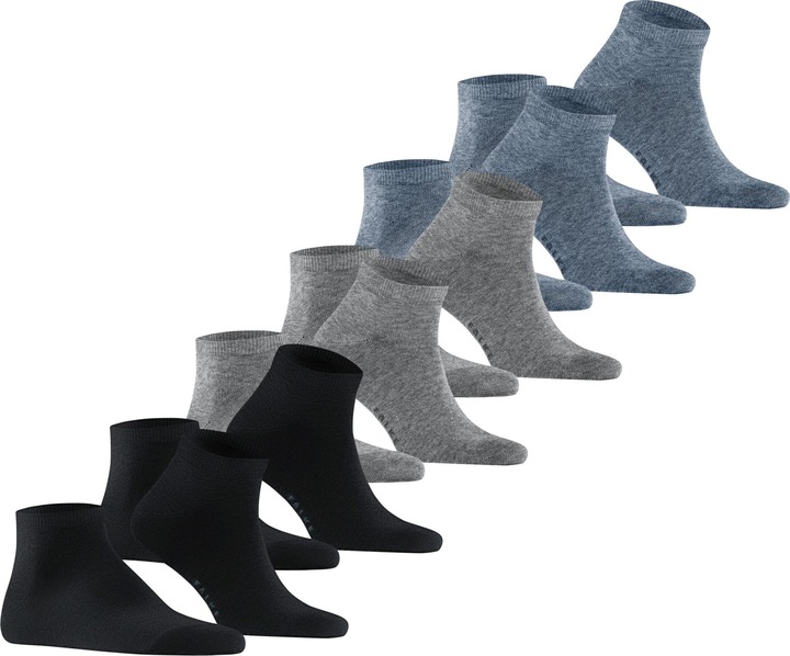 Produktbild Falke Happy 6-Pack Herren Sneakersocken (6er Pack, 39 - 42)