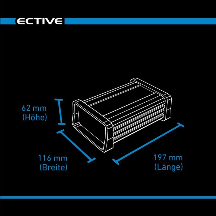 Produktbild Ective Multiload 5 LFP 5A/12V 8-Stufen Batterieladegerät (12V, 20 A)