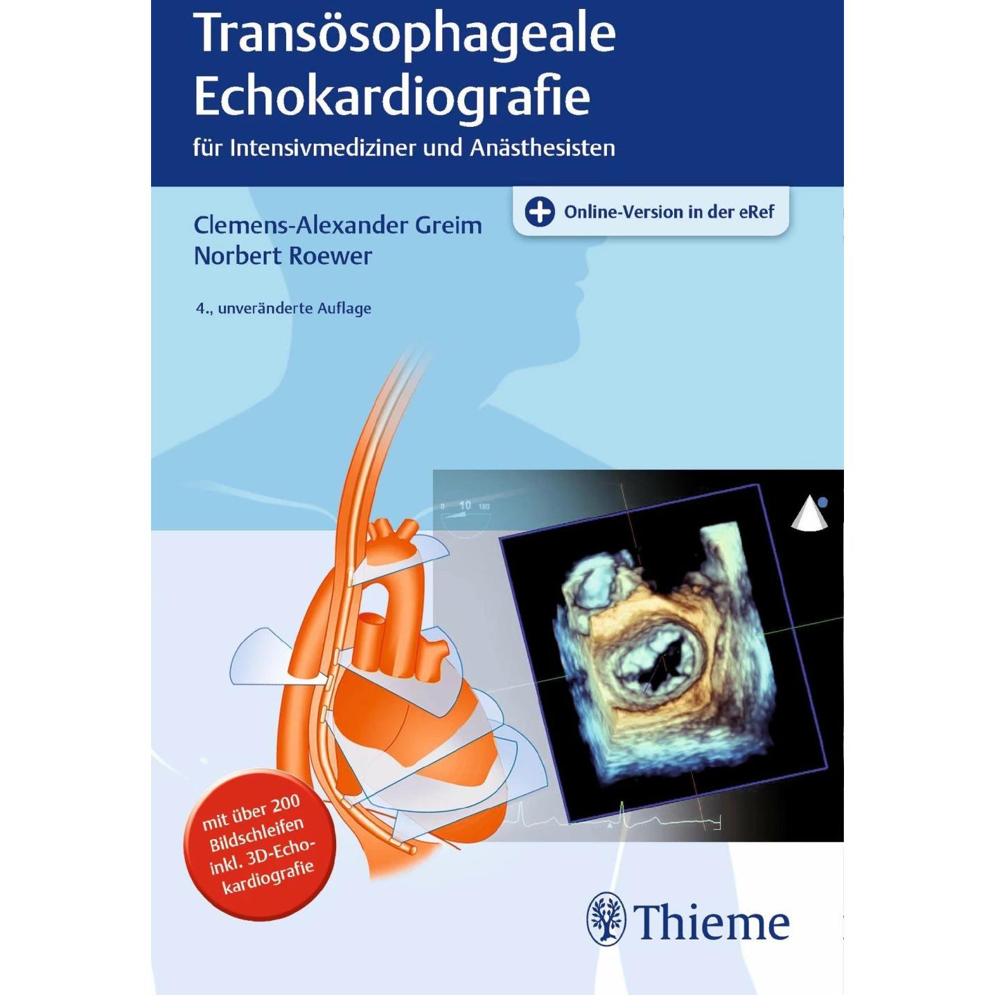 Transösophageale Echokardiografie, Fachbücher von Norbert Roewer, Clemens-Alexander Greim