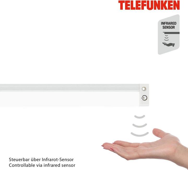 Produktbild Telefunken CCT LED Sensor Unterbauleuchte, weiss, 1xLED-Platine/5,5W (520 lm)