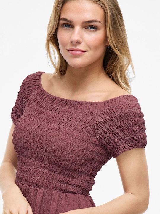 Produktbild Vila VIRITA Midi Gesmoktes Kleid (44)