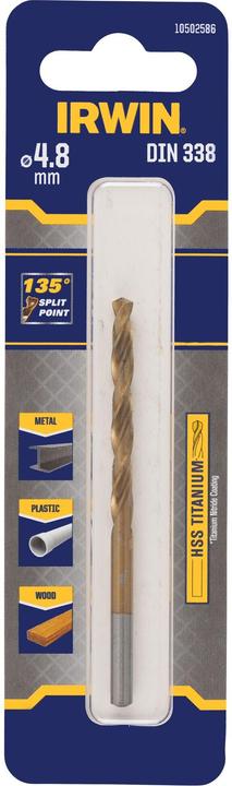 Actual product image Irwin Metal drill (4.8 mm - 12.7 mm)