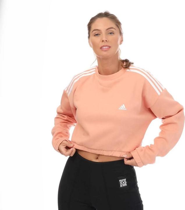 Produktbild adidas Hyperglam Kurzes Sweatshirt Rundhalsausschnitt