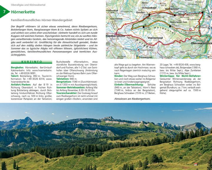 Nährwerte und Zutaten Wanderbuch / Seilbahn-Wanderungen Allgäu (Deutsch, Gerald Schwabe, 2022)