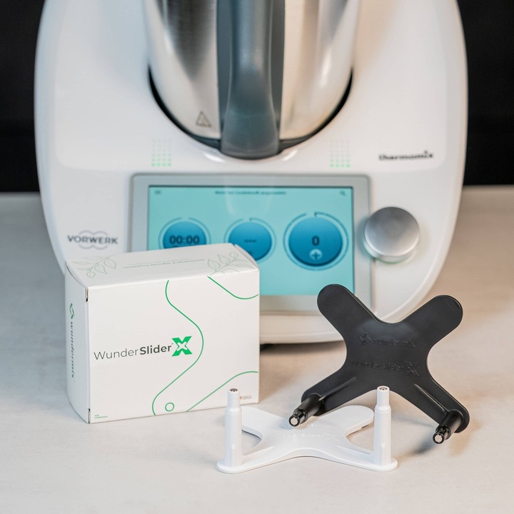 Actual product image Wundermix WunderSlider® X | The new sliding board alternative for Thermomix TM6, TM5, black