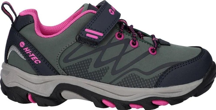 Actual product image Hi-Tec Girls Blackout Low Cut Walking Shoes (33)