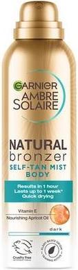 Produktbild Garnier Amb Sol No Streaks Bronzer Body Mist Natural Bronzer 150ml (Selbstbräunungsschaum, 150 ml)