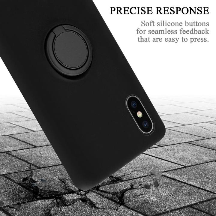 Image du produit Cadorabo TPU Liquid Ring Silicone Case Cover (Apple iPhone X)