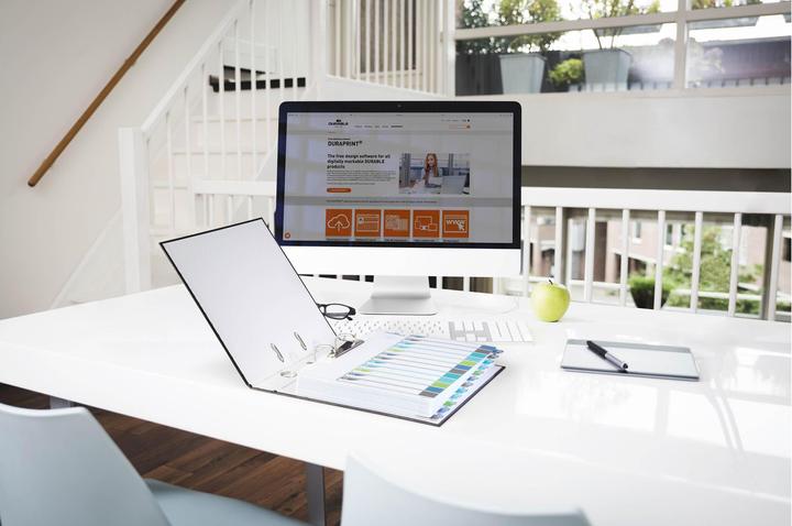 Actual product image Durable Register A4 + 12pcs. 1-12 coloured tabs+trans. Form.