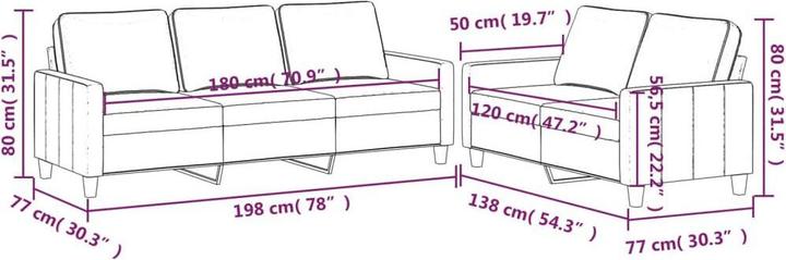 Immagine prodotto vidaXL Set da salotto da giardino da 10 pezzi con cuscini
