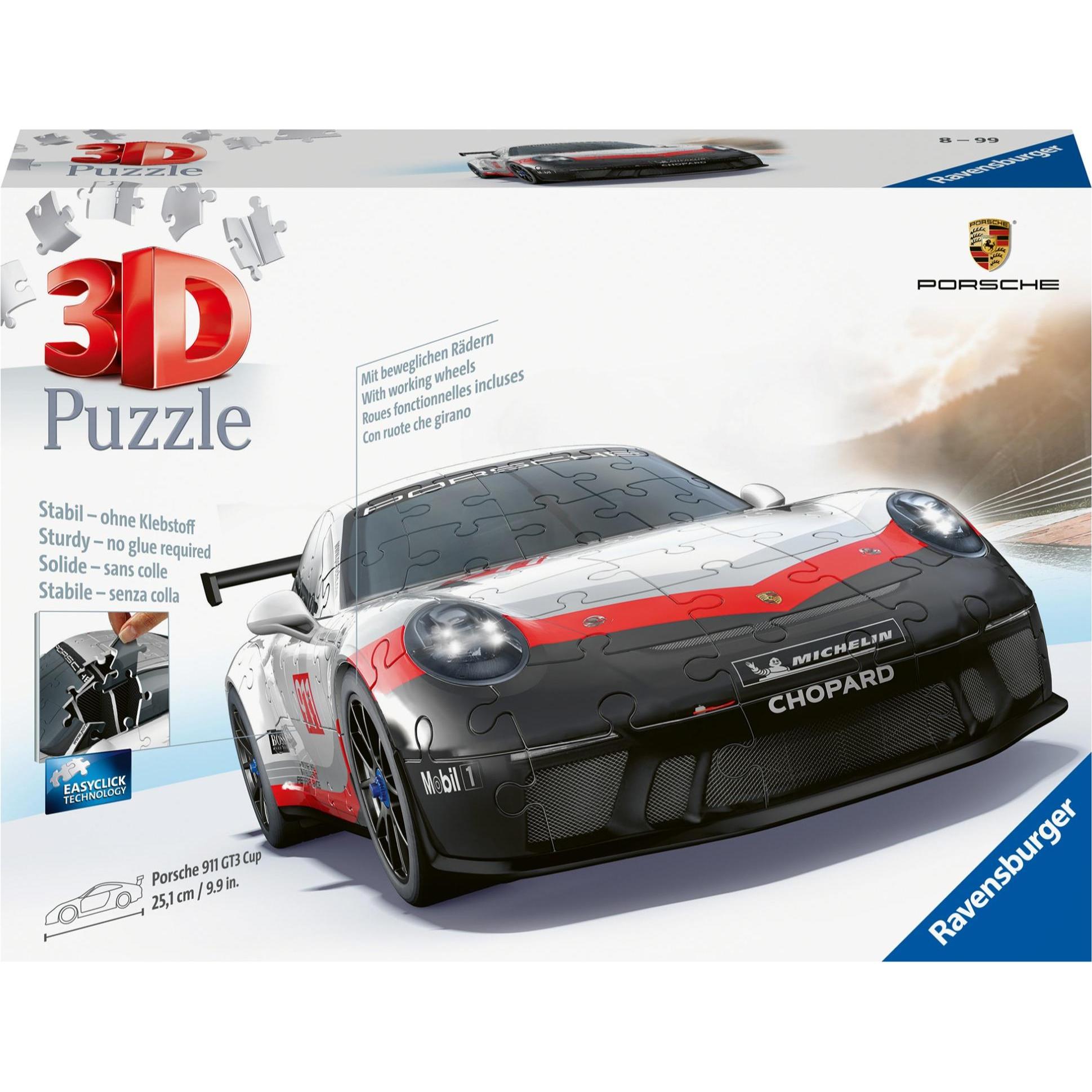 Ravensburger Porsche 911 GT3 Cup (108 Teile)