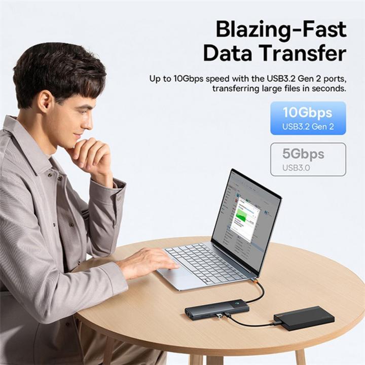 Immagine prodotto Baseus USB-C Hub (USB-C, 9 porte)