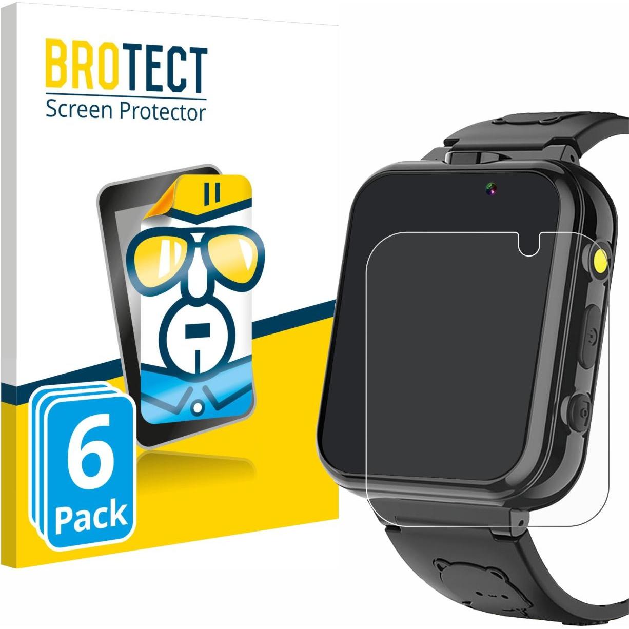 BROTECT Schutzfolie Displayschutz Displayschutzfolie Folie Klar Transparent, Smartwatch Schutzfolie, Transparent