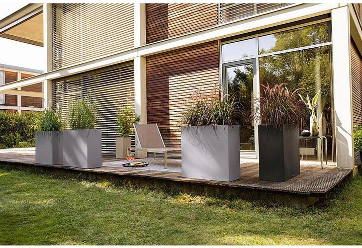Produktbild Lechuza CANTO Stone 80 wide quarzweiss (37 cm)