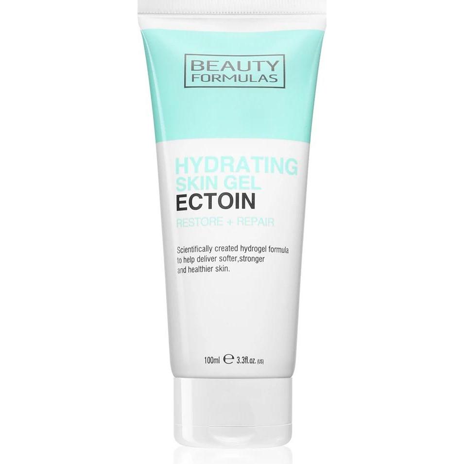 Beauty Formulas, Crema viso, Nawilżający żel do skóry z ektoiną 100 ml (100 ml, Crema 24h, Crema da giorno)