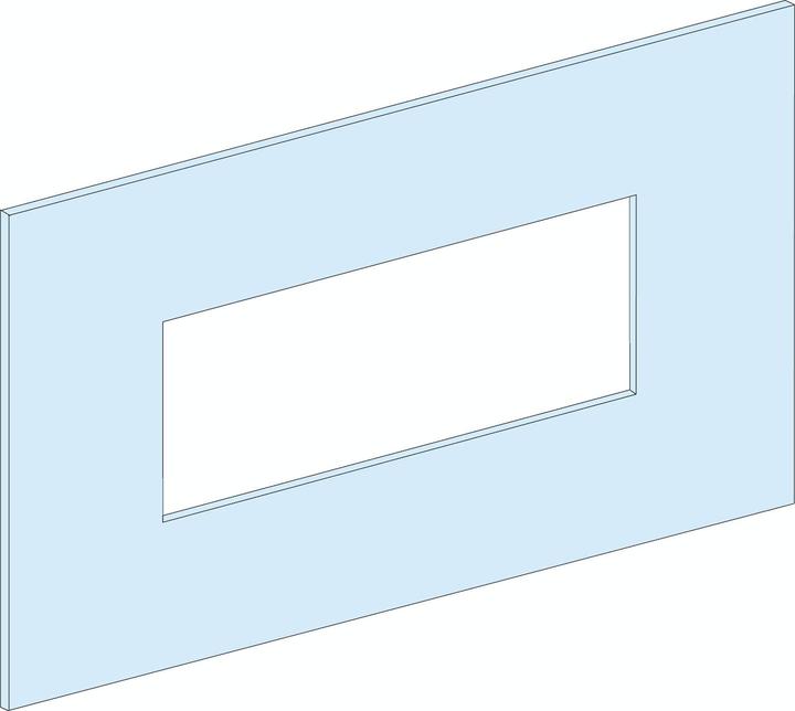 Produktbild Schneider Electric PrismaSeT-P, Frontplatte, für manuelle Netzumschaltung,ComPacT INS-INV/NSX400-630,horizontal,Breite