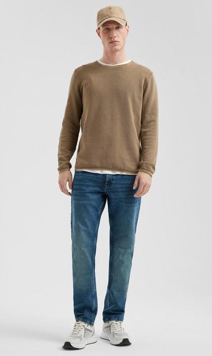 Image du produit s.Oliver Strickpullover Gewaschener Pullover mit Rollkante (M)