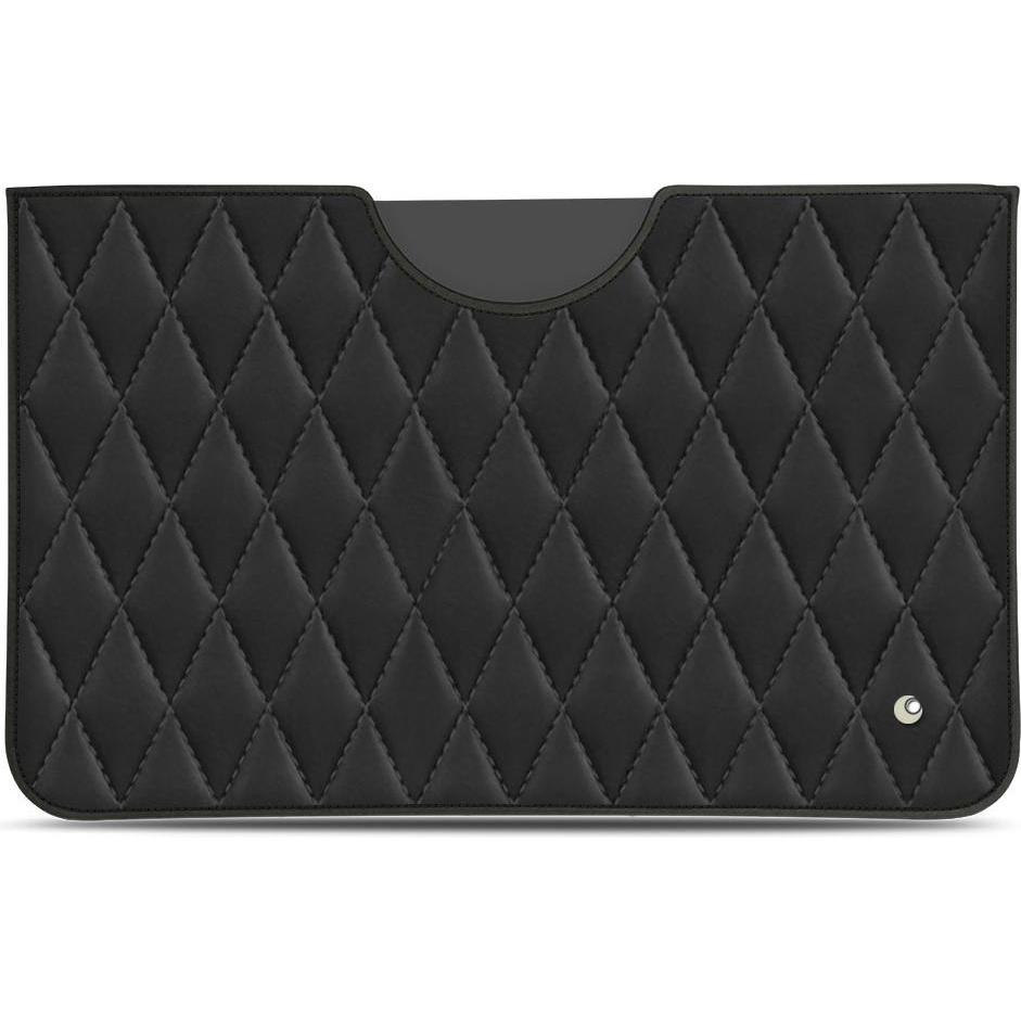 Noreve Lederschutzhülle (iPad 10.2 2019), Tablet Hülle, Schwarz