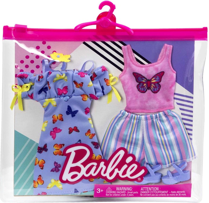 Produktbild Barbie Moden 2 Outfits und 2 Accessoires