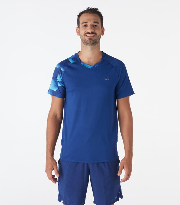 Immagine prodotto Perfly Maglietta Badminton da uomo - 560 Lite navy/aqua (XL)