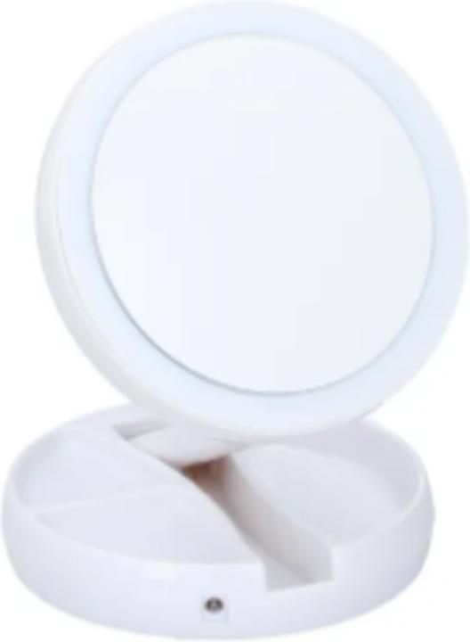 Actual product image Grundig LED cosmetic mirror light foldable