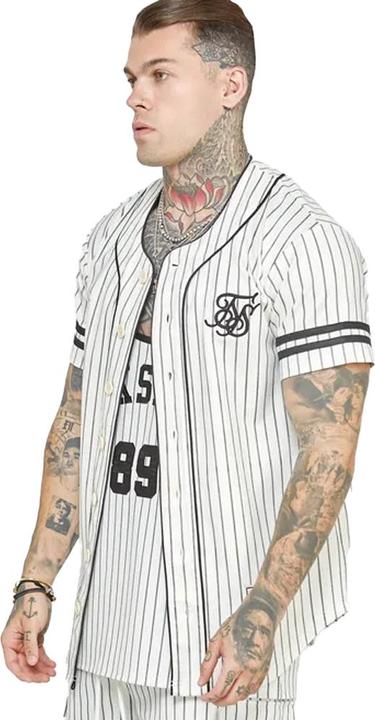 Immagine prodotto Siksilk Maglia Baseball Uomo (XXL)