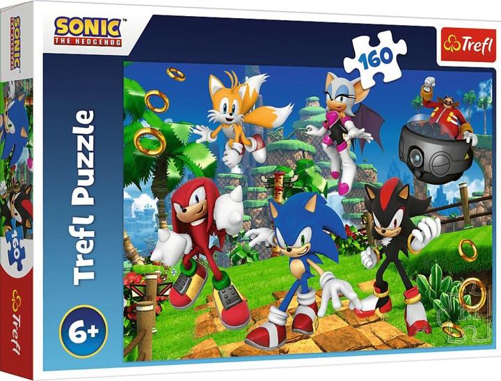 Actual product image Trefl Sonic - Sega The Hedgehog (160 pieces)