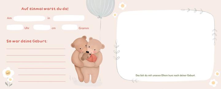 Productafbeelding Souveniralbum voor broers en zussen: Ik word grote broer! (17.50 x 21.60 cm)