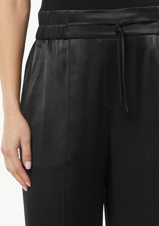 Actual product image Comma Hose Schlupfhose aus Satin mit elastischem Bund (34)