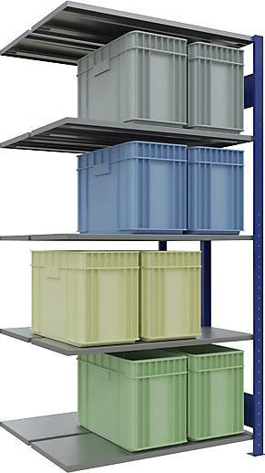 Actual product image eurokraft pro Boltless shelving, double row