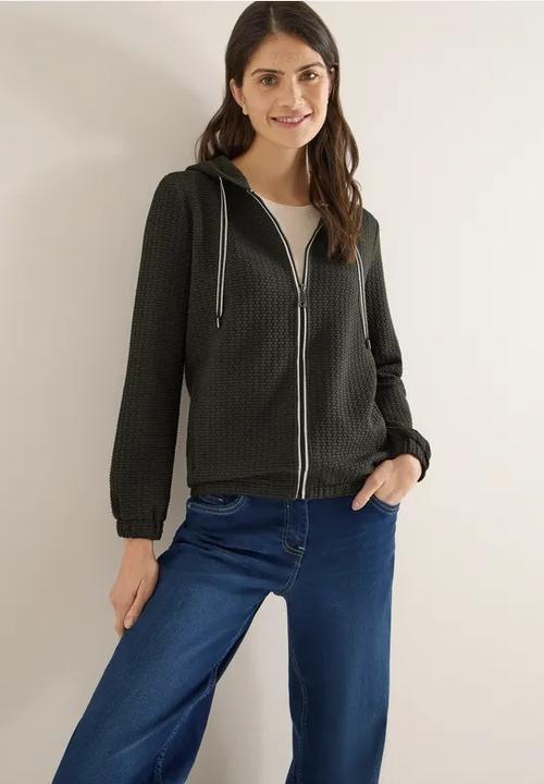 Produktbild Cecil Kapuzenjacke mit Struktur (M)
