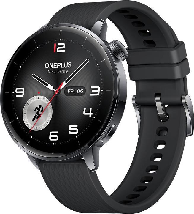 Image du produit OnePlus Watch 3 43mm - Black Steel (43 mm, WLAN uniquement)