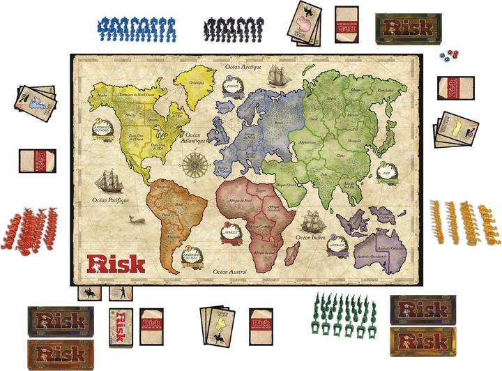 Actual product image Hasbro Gaming risk refresh (French)