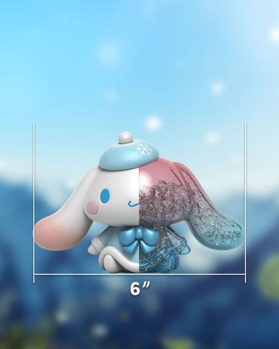 Actual product image Mighty Jaxx Window Box Snowy Dreams Cinnamoroll