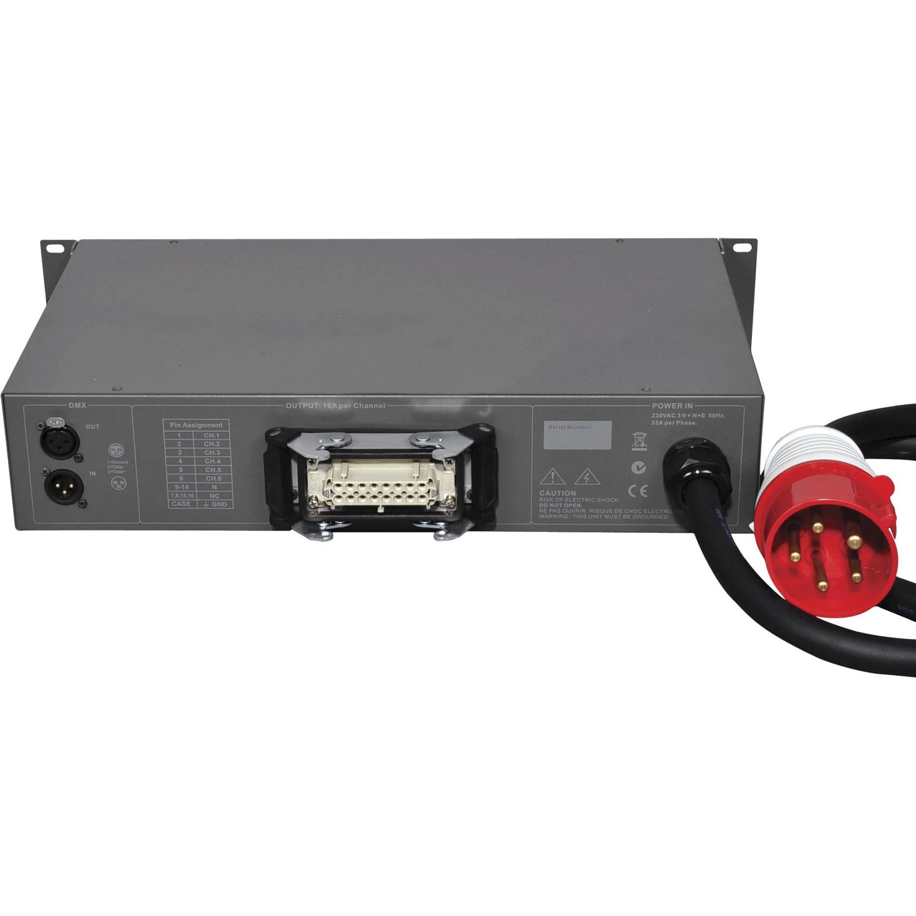 Showtec Ddp-610m, Lichtsteuerung