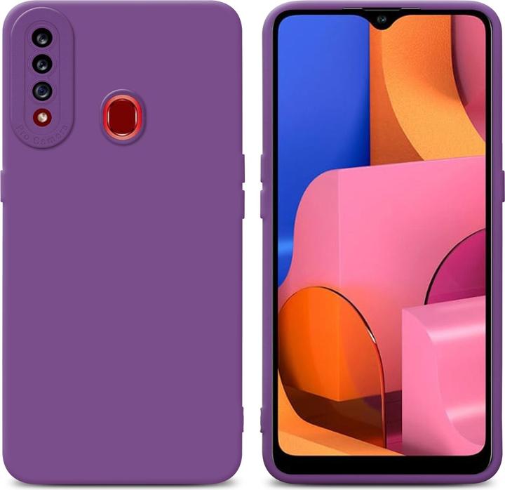 Actual product image Cadorabo Case for Samsung Galaxy A20s in TPU Fluid LM162 Style (Samsung Galaxy A20s)