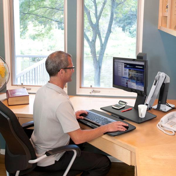 Produktbild Ergotron WORKFIT-A II, LD, 5" (Tisch, 27", 9.10 kg)