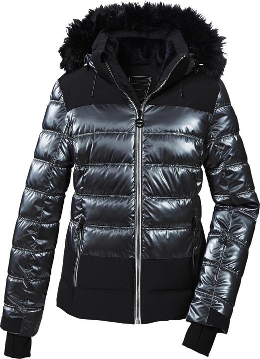 Killtec Damen Stepp-Skijacke, schwarz
